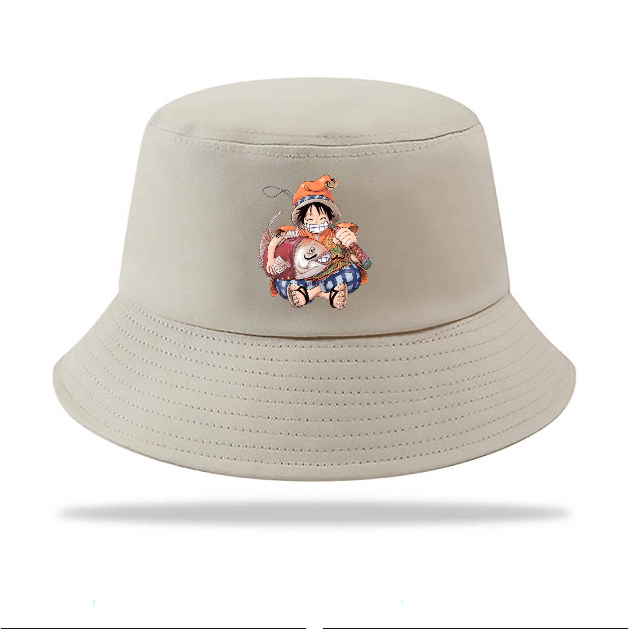 ワンピース モンキー・D・ルフィ ONE PIECE Monkey D. Luffy アウトドア日除けバケットハット